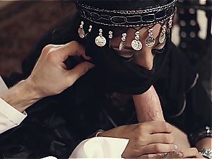 Arab wifey punished by mischievous husband