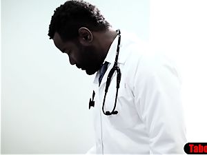 big black cock doctor exploits favorite patient into assfuck sex examination